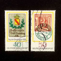 Набор марок День почтовой марки, Германия, 1978 год (полный комплект)